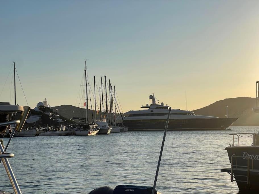 Villa Surplombant Le Port D'Ios, Cyclades Grecques Exterior photo